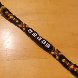 "Queen" Friendship Bracelet
